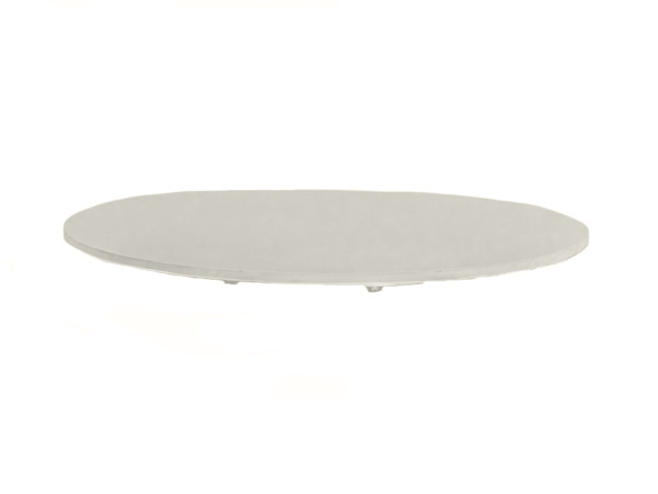 Apple Bee Melville Lazy Susan Drehplatte sintered stone oyster, 60cm