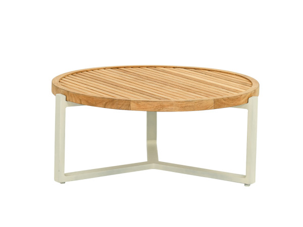 Apple Bee Monaco Kaffeetisch Oyster Teak 75x34cm